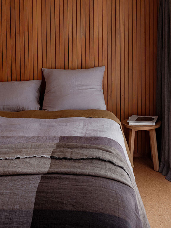 Pansy Linen Pillowcase Pair