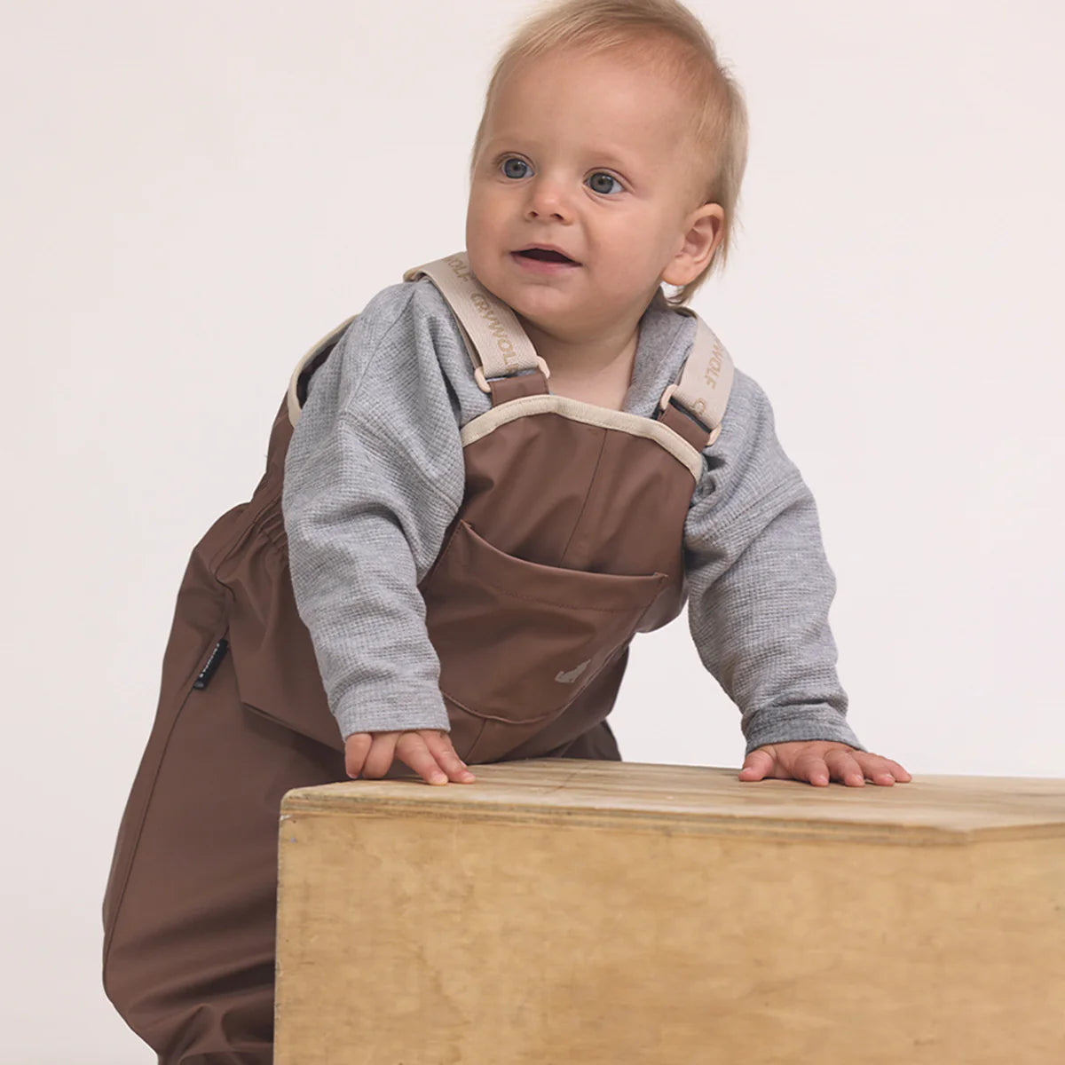 BABY WANDER OVERALL Pinecone