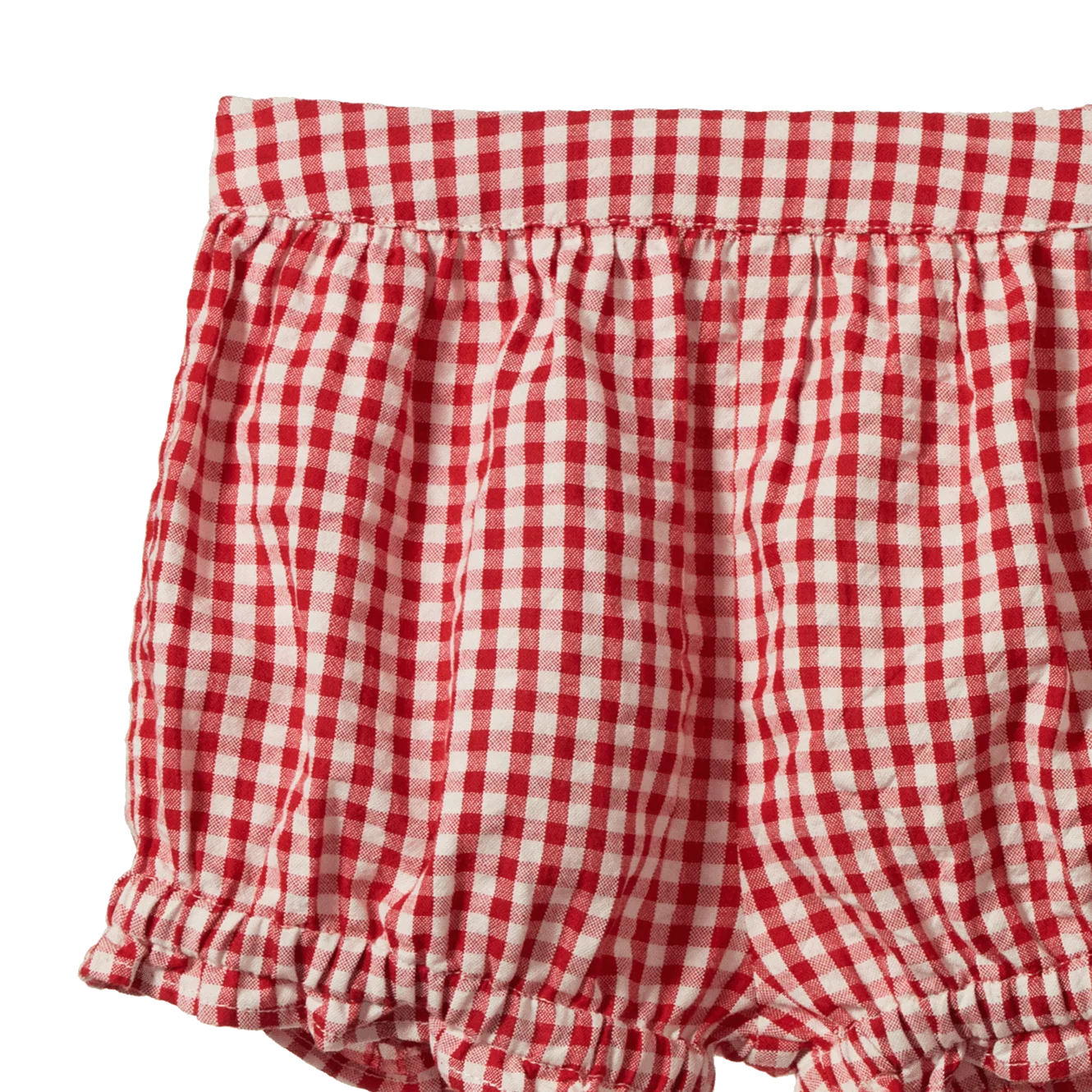 Betty Shorts - Red Gingham