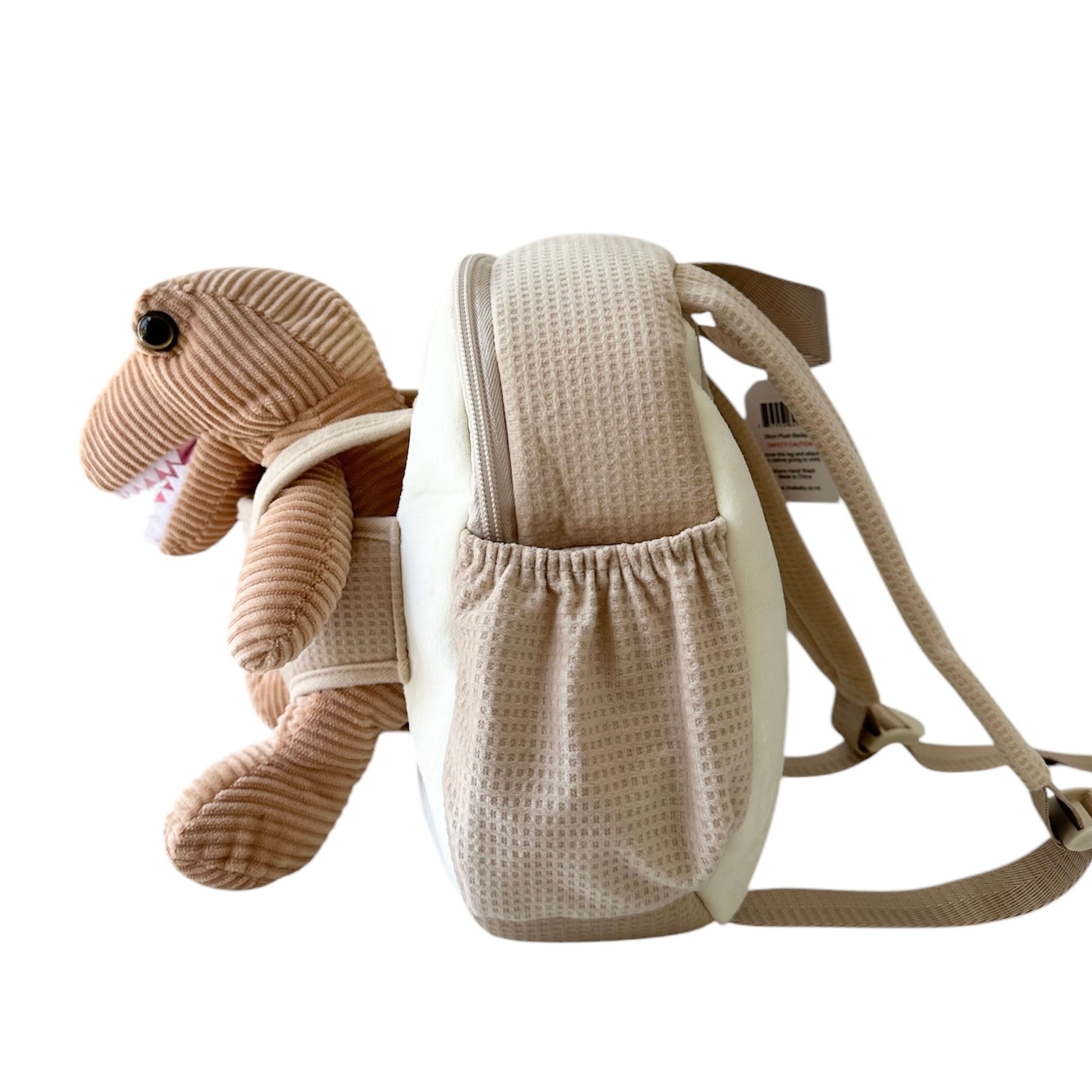 CHAI BABY BACKPACK WITH FRONT HARNESS - Dinosaur