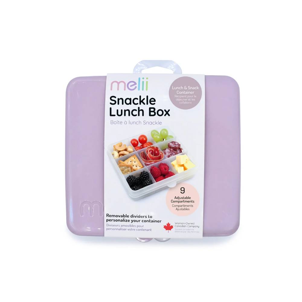 Melii Snackle Lunch 9 Compartment -Wisteria