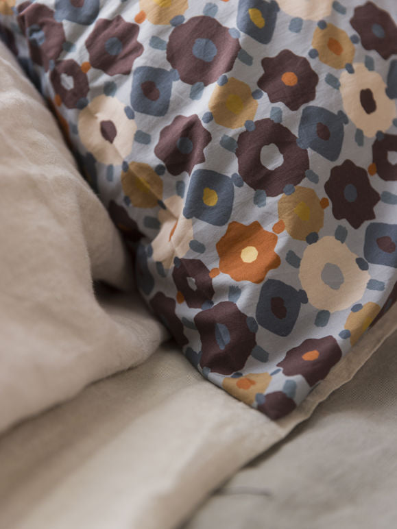 Lisbon Euro Pillowcase - Cloud/Multi