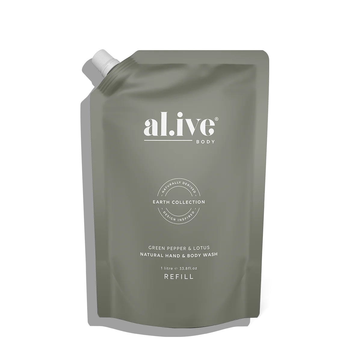 1 Ltr Wash Refill - Green Pepper & Lotus