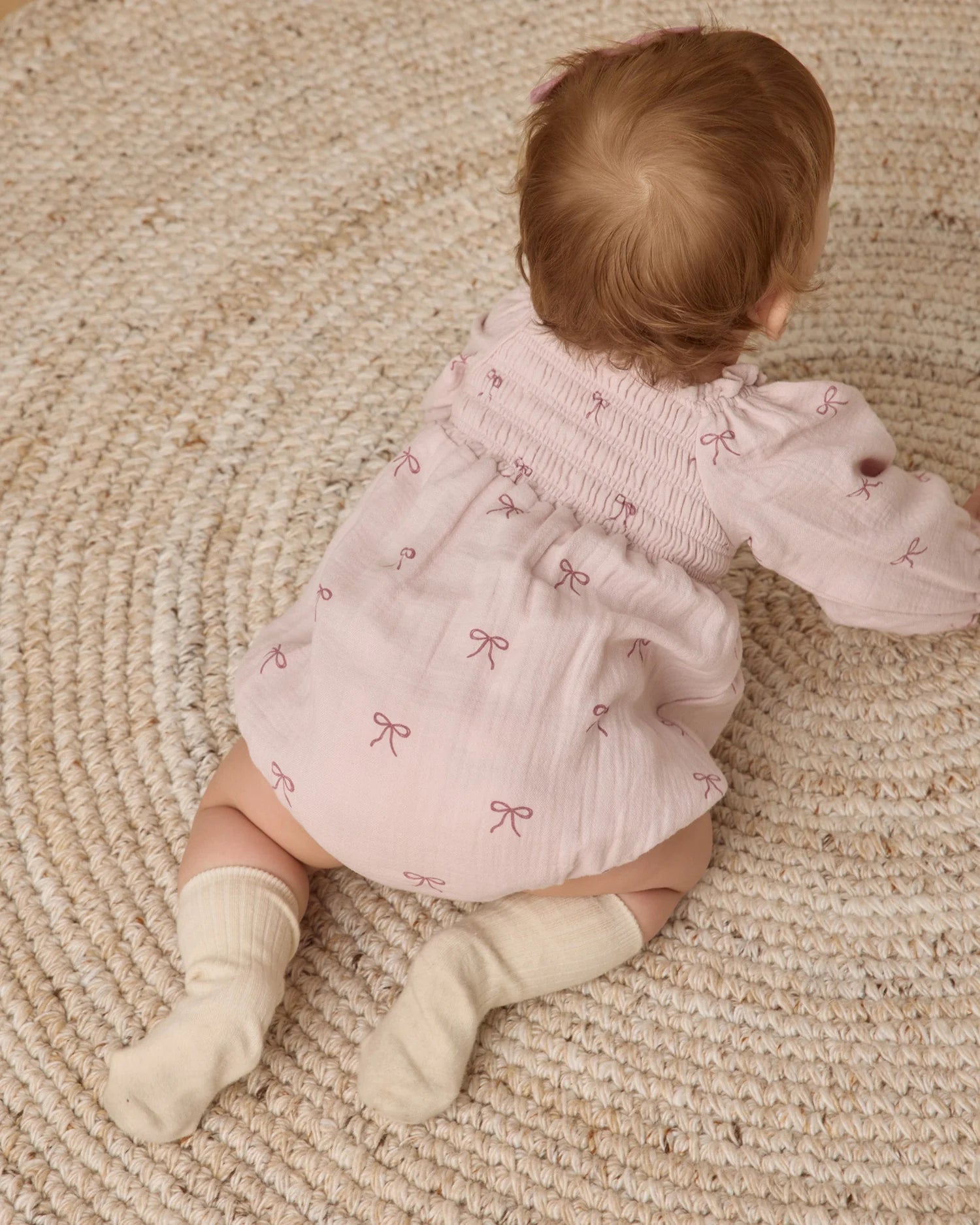 Eden romper - Lilac bows