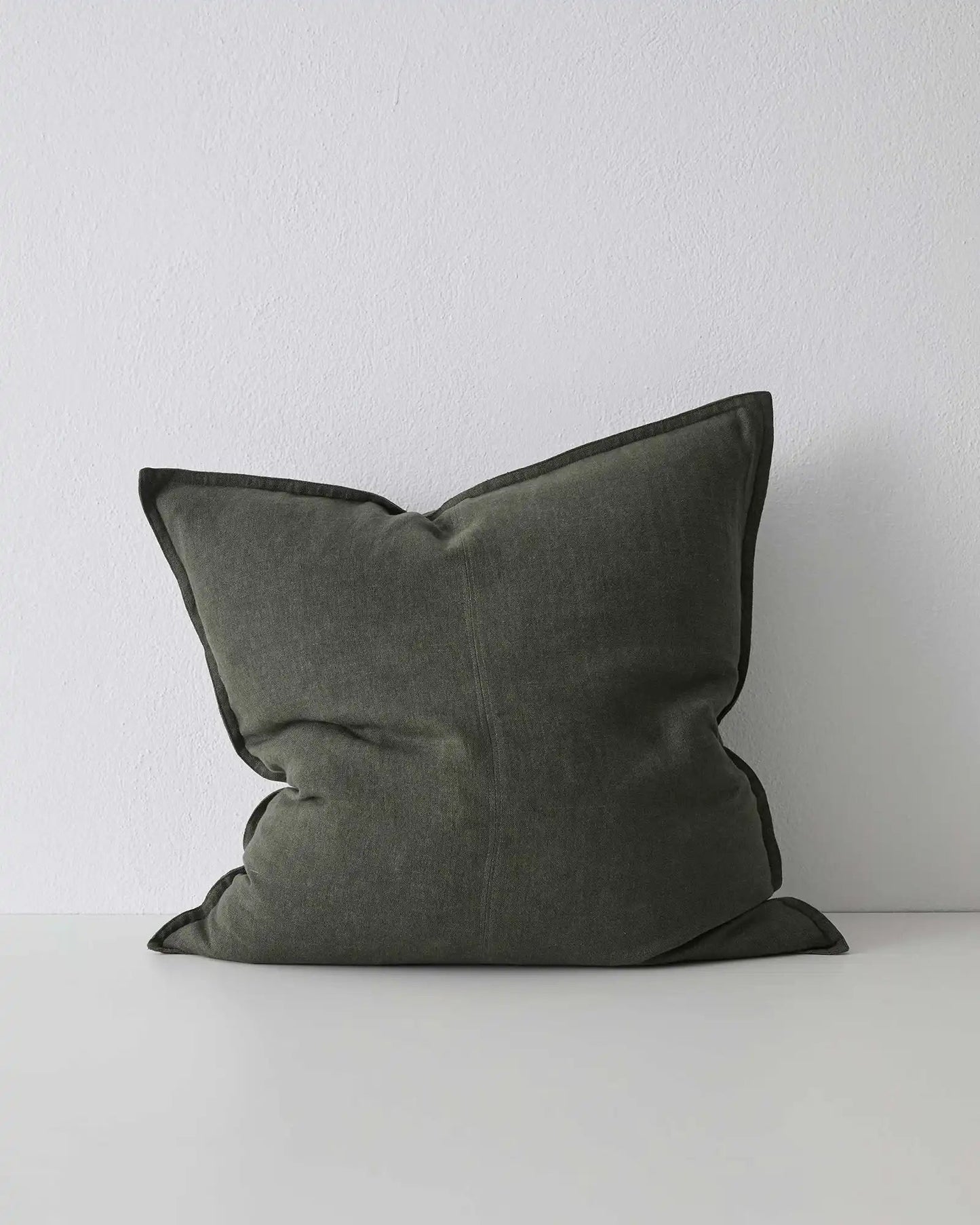 Como cushion khaki - 60X60 with feather inner