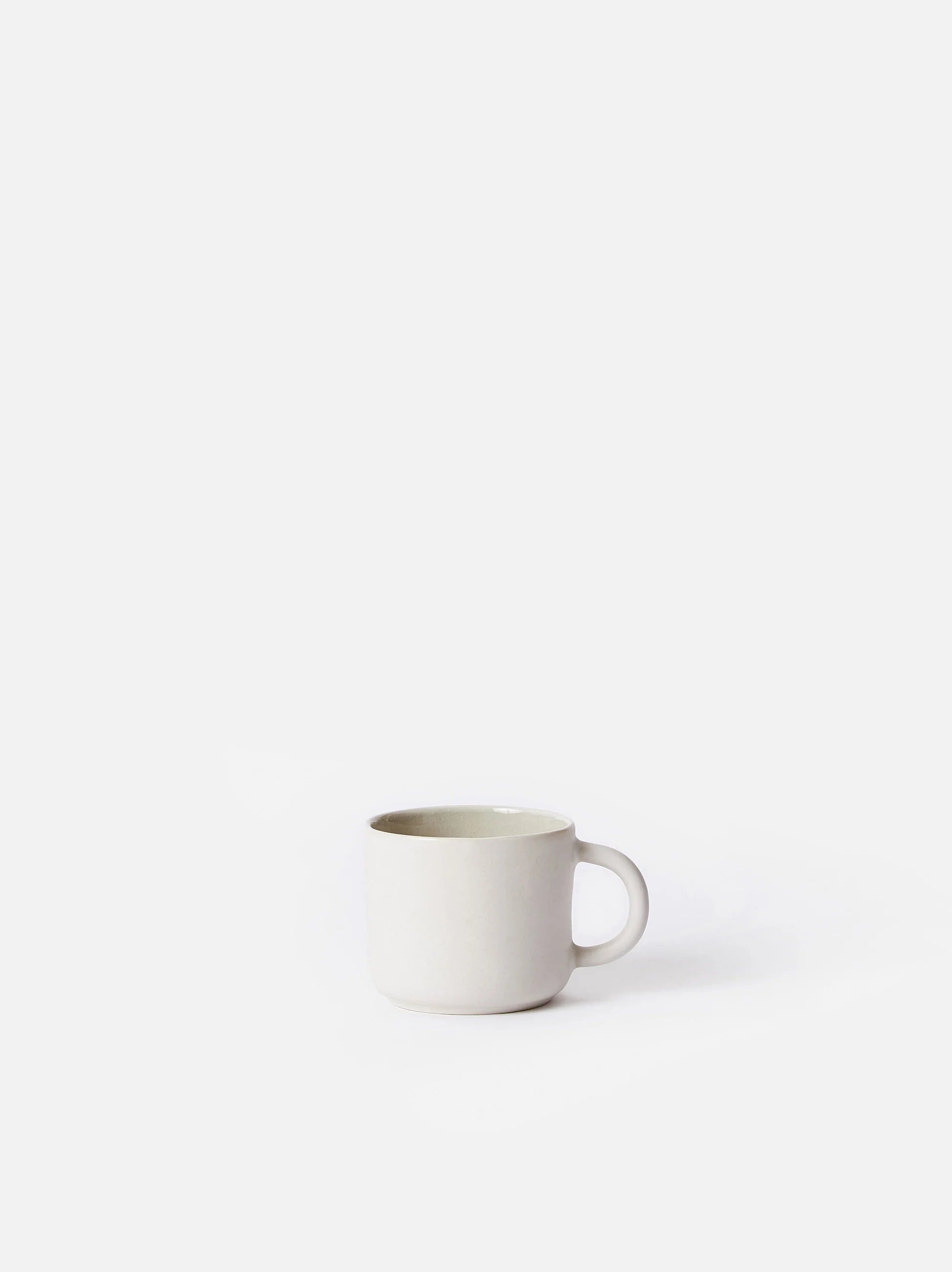 Finch Coffee Cup - White/Natural