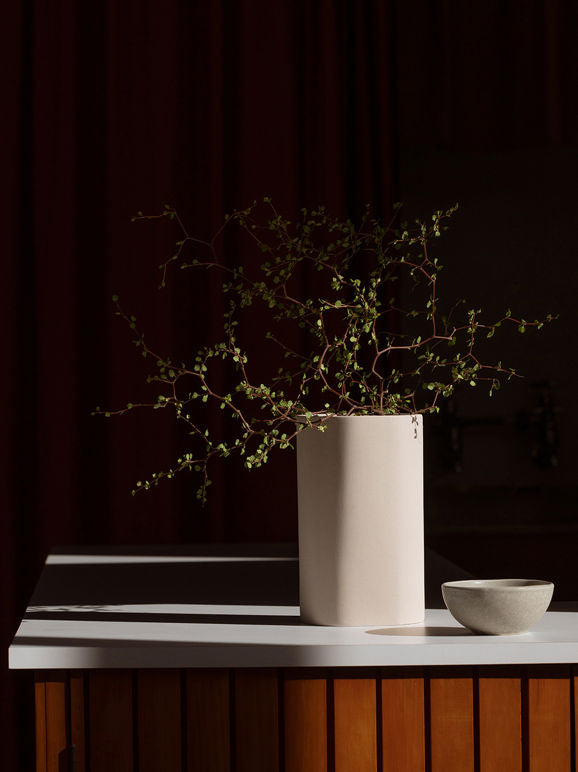 Fossil Vase Large - Bone