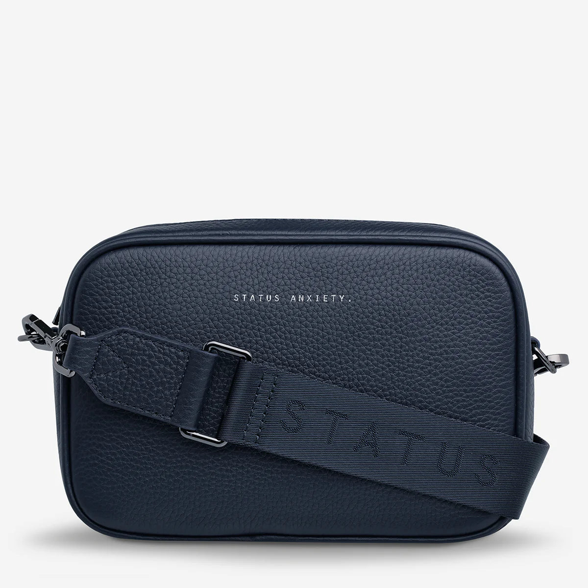 Plunder Bag With Webbed Strap - Midnight Blue