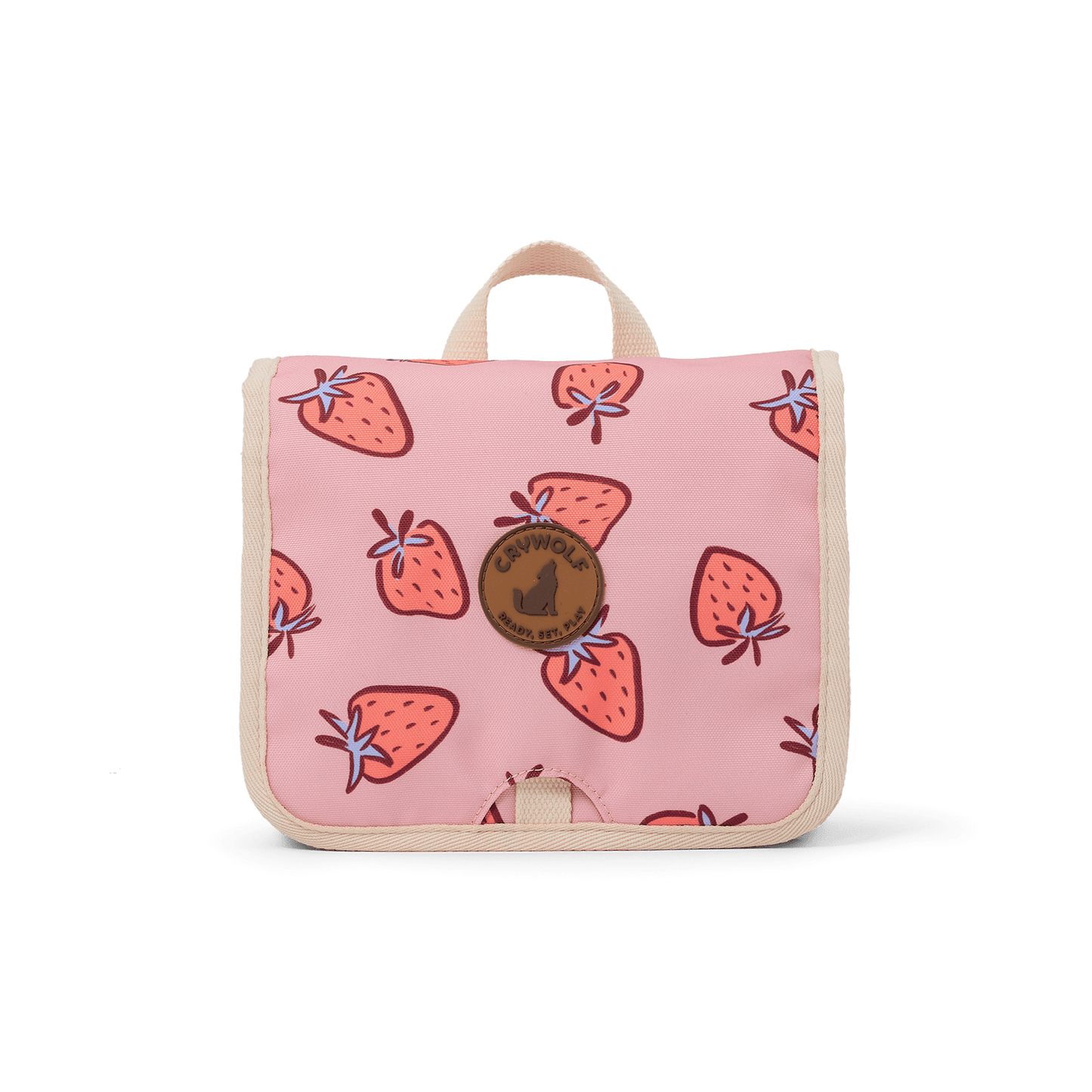 Hanging Toiletry Bag - Strawberry Splash