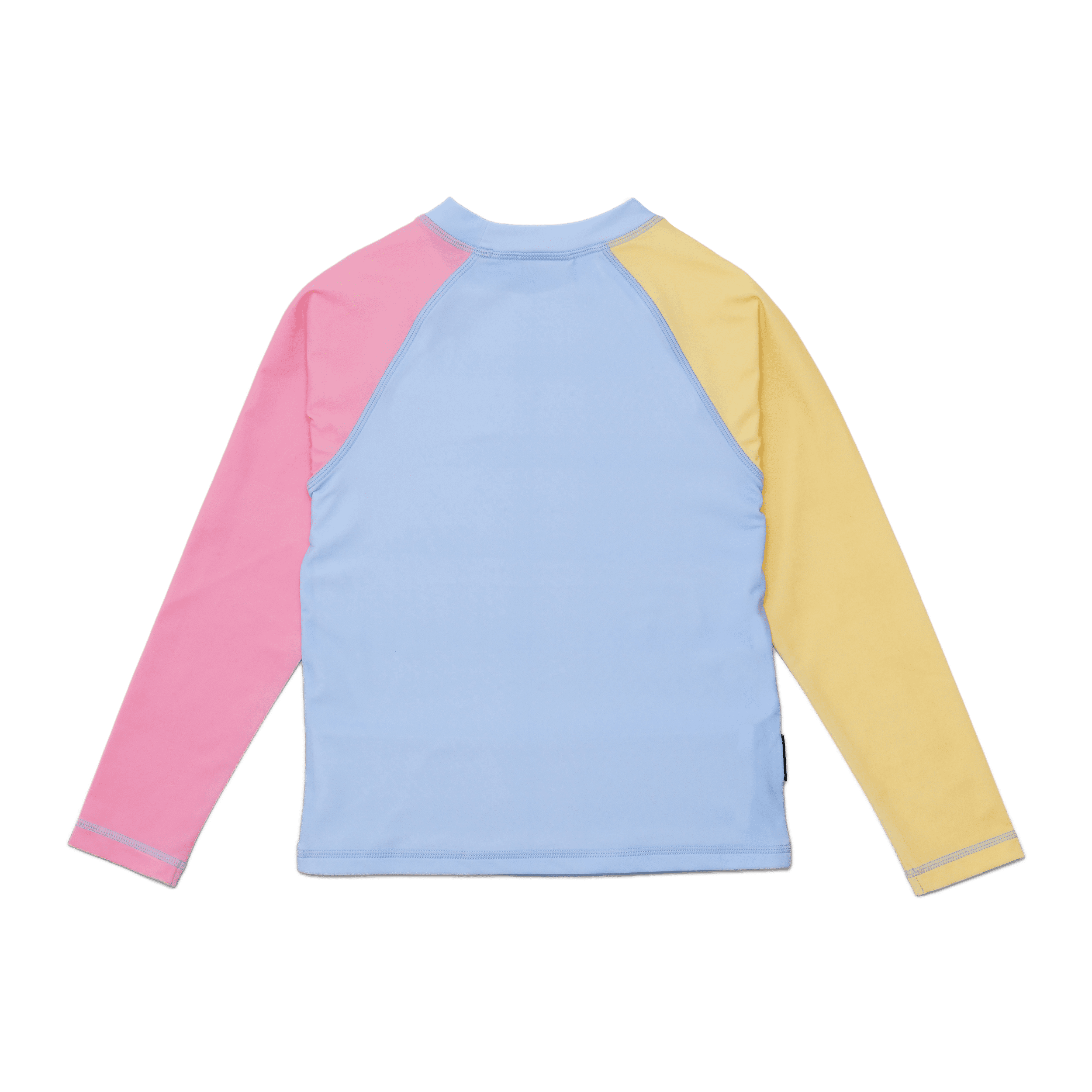 Long Sleeve Rash Vest - Pop Colourblock