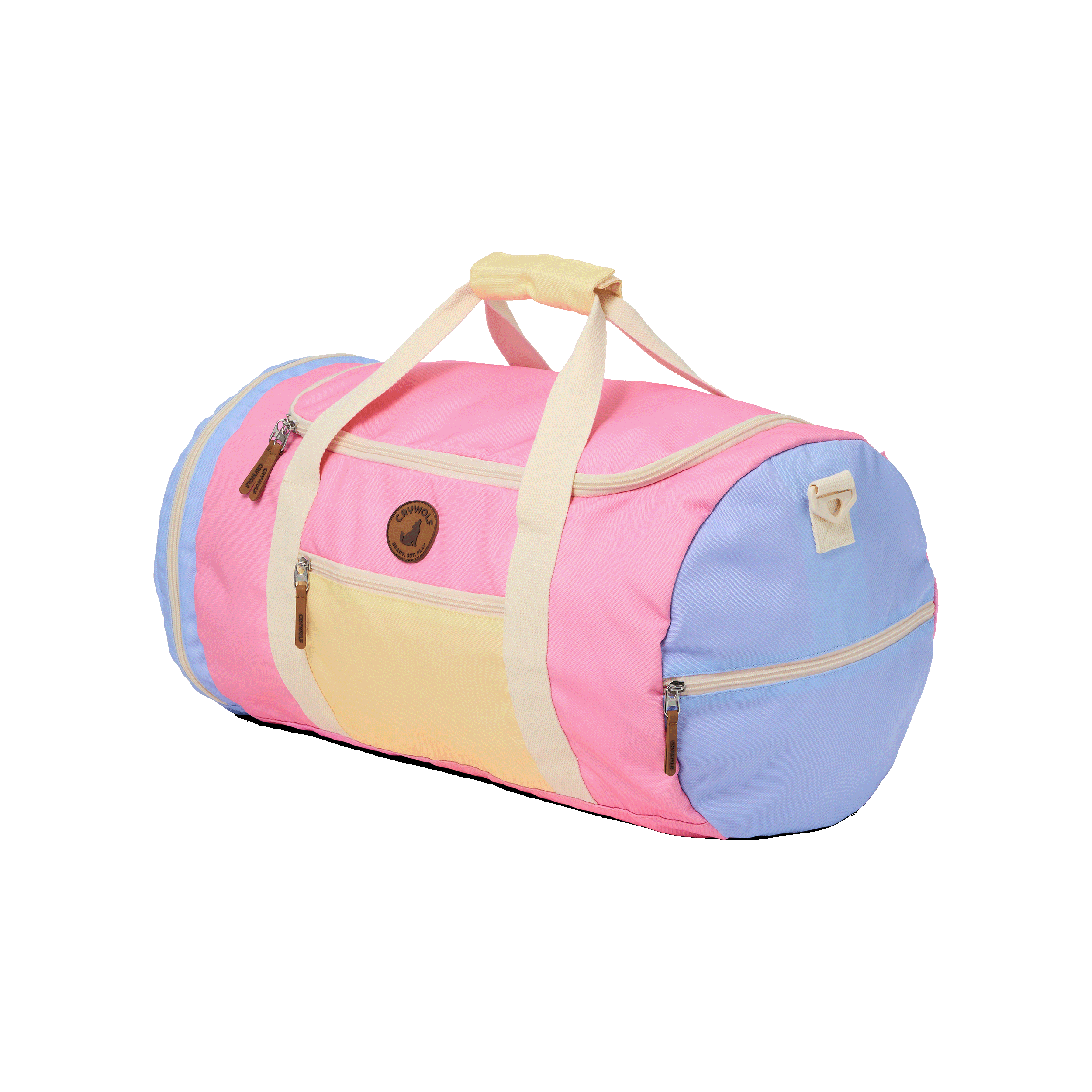 Packable Duffle Bag - Pop Colourblock