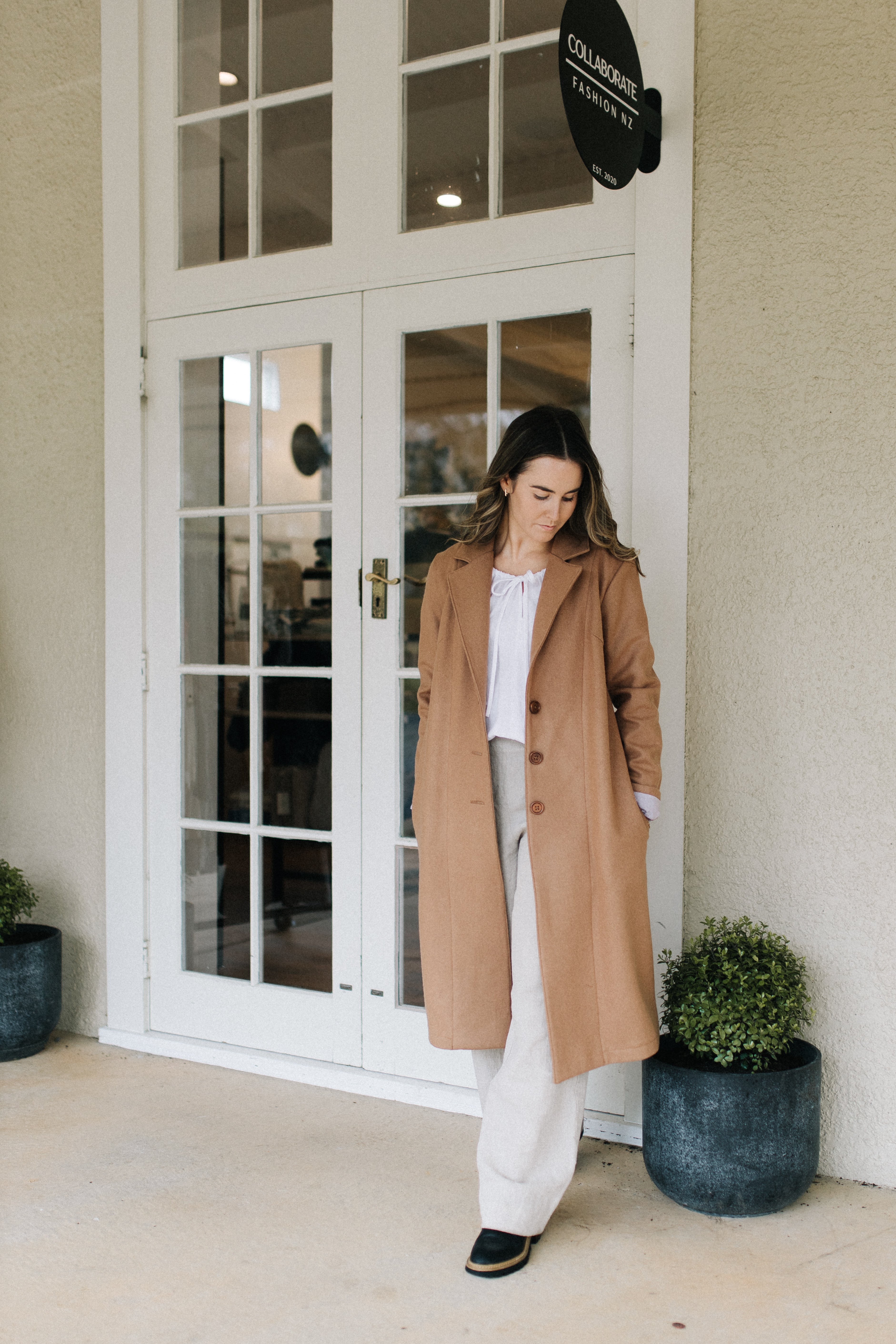 Aubrey Coat - Cinnamon