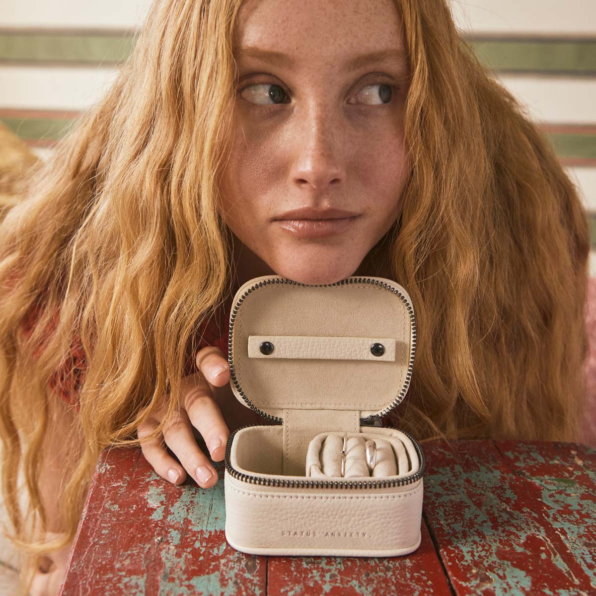 Heartbreaker Jewellery Case - Chalk