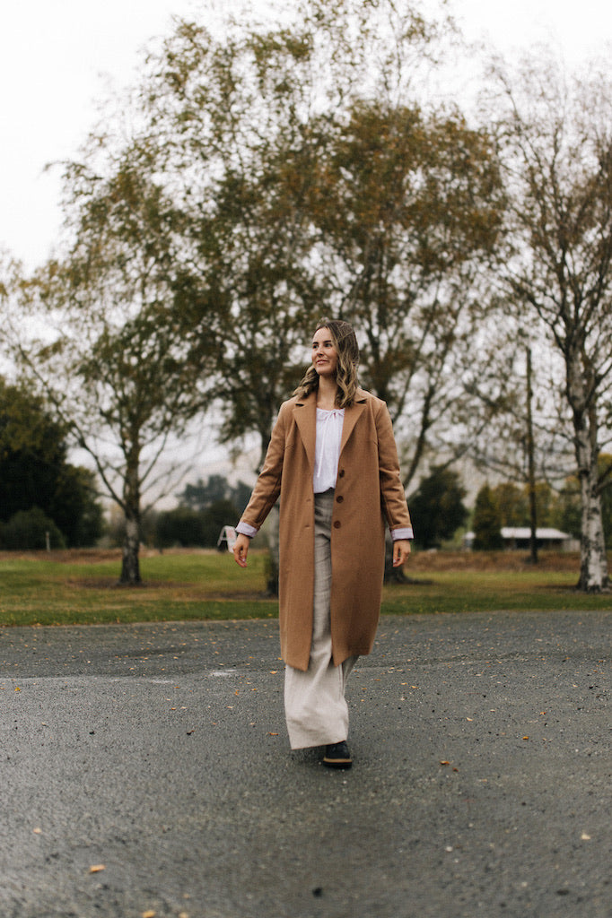 Aubrey Coat - Cinnamon