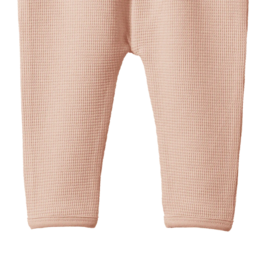 SELBY WAFFLE PANTS, Rose Dust