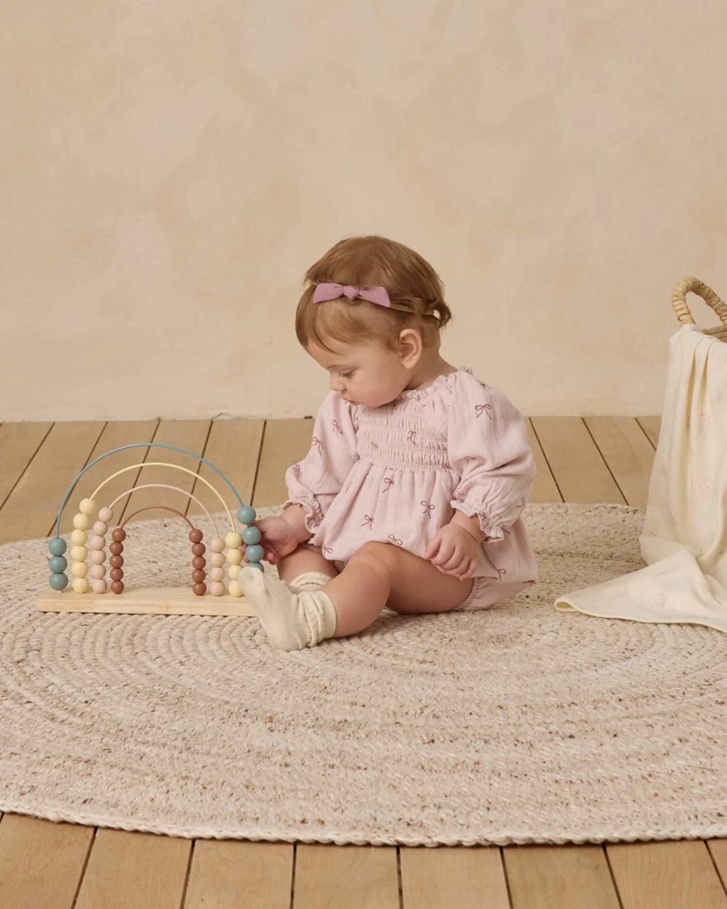 Eden romper - Lilac bows