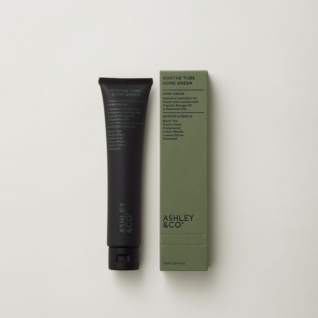 SOOTHE TUBE GONE GREEN MORTAR & PESTLE
