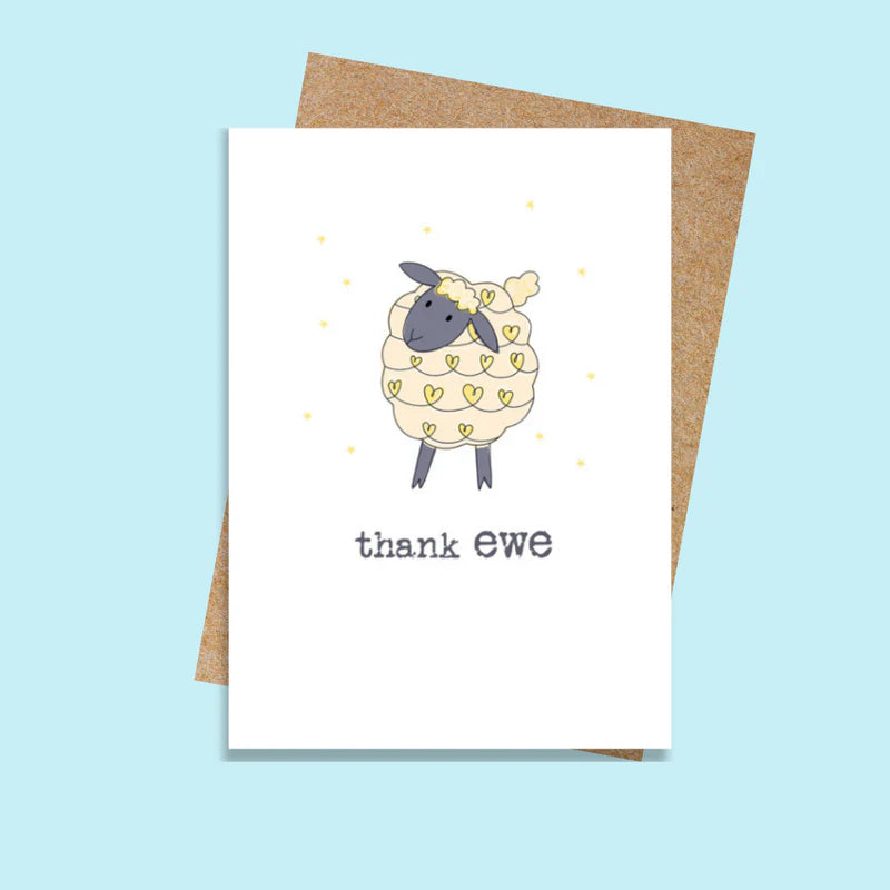 Thank ewe Card