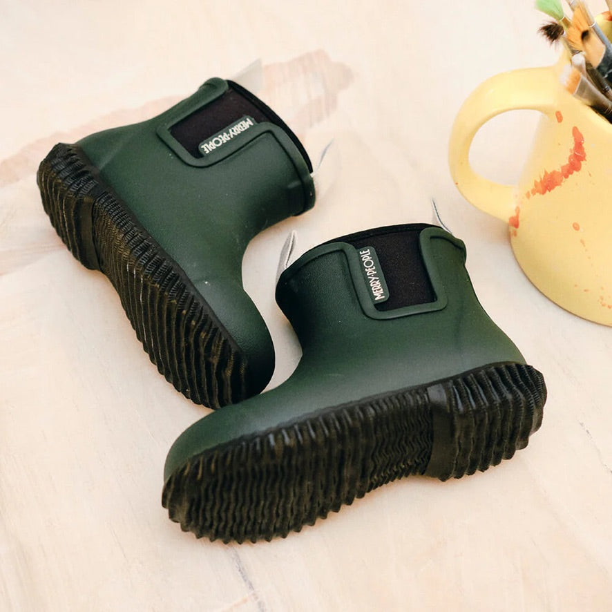 Bobbi Kids Gumboot - Forest Green