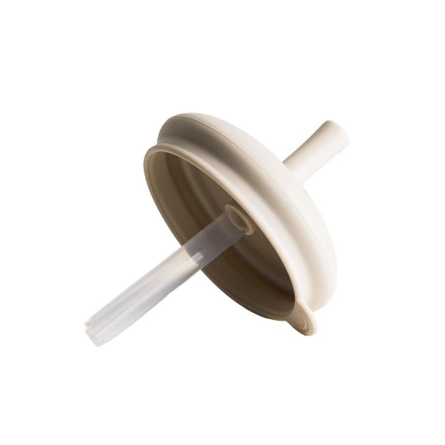 Nestling Stainless Insulated Sip & Straw Cup - Oat