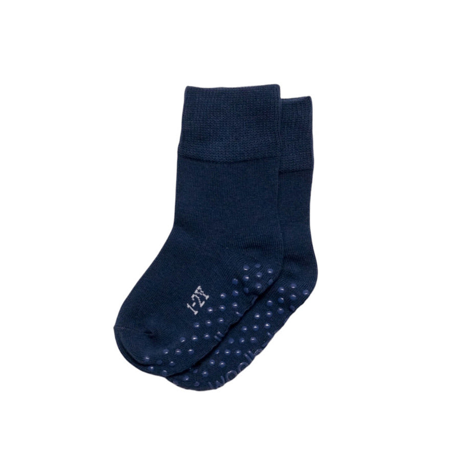 Merino & Organic Cotton Sleepy Socks - Midnight