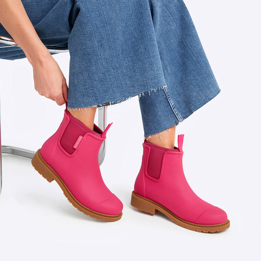 Bobbi Ankle Boot - Fuchsia Pink