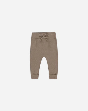 Knit Pant || Heathered Mocha