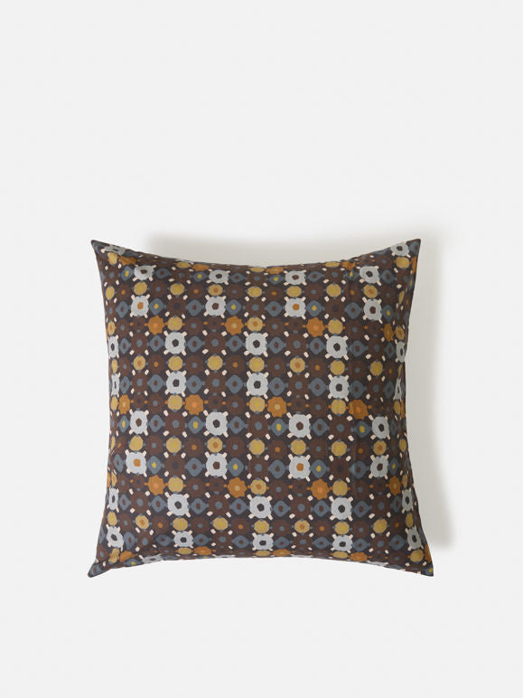 Lisbon Euro Pillowcase - Blue Black / Multi