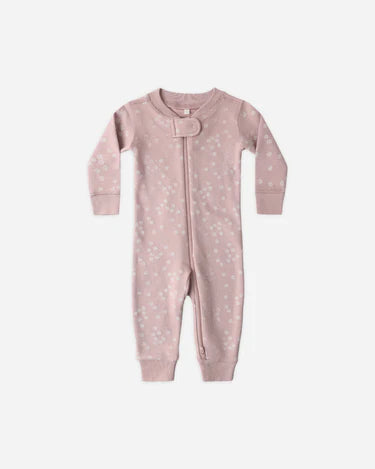Zip Longsleeve Sleeper Mauve Daisy