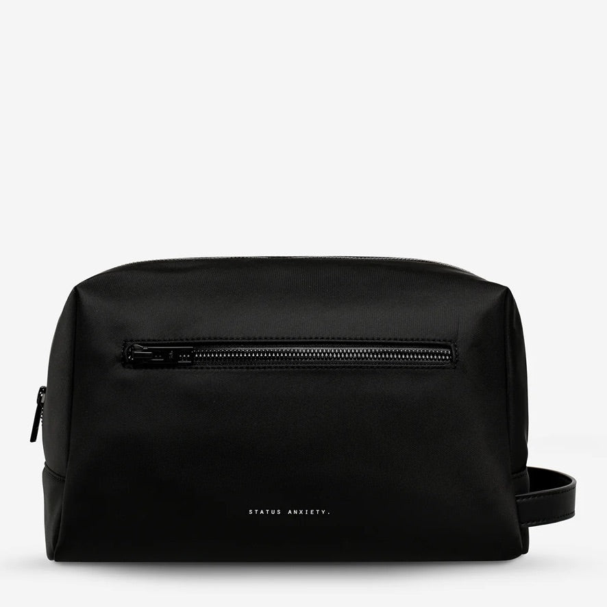 Hunter Recycled Toiletry Bag Large - Black