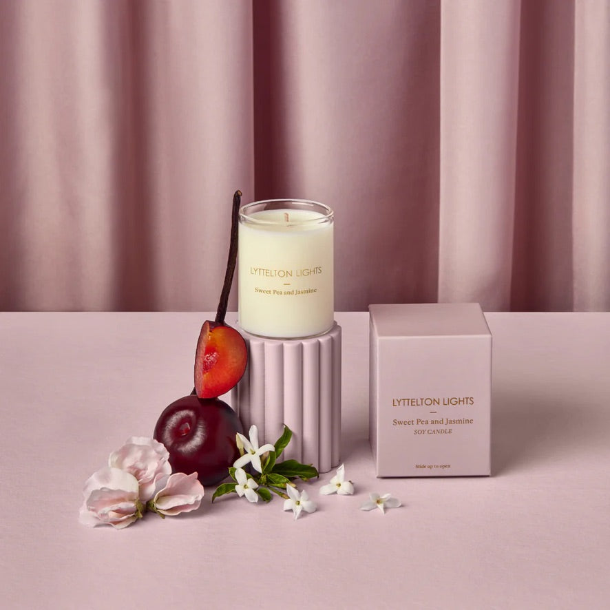 Sweet Pea & Jasmine Candle Small