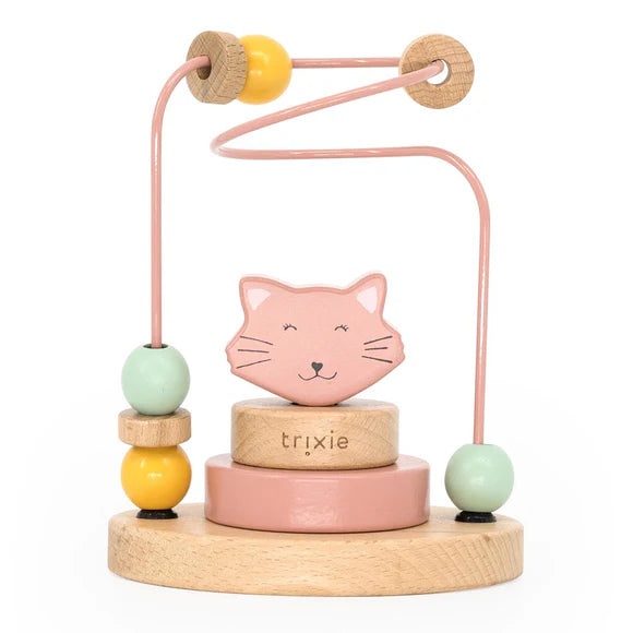 Trixie Wooden beads maze - Mrs. Cat
