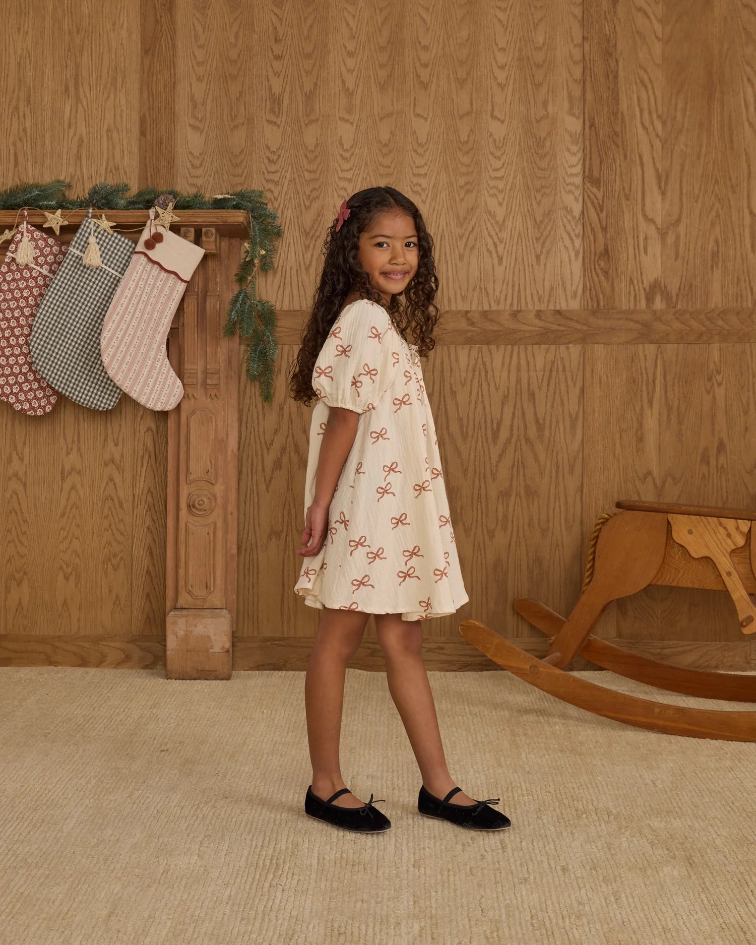 Sabrina mini dress - Ruby bows