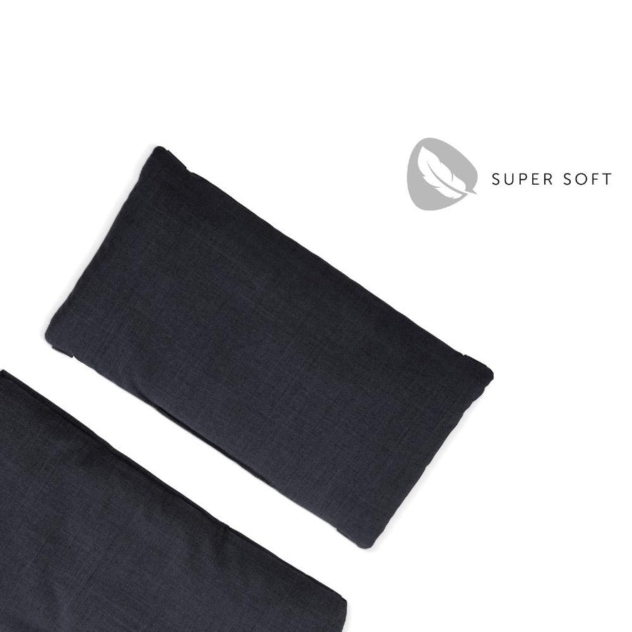 Hauck Highchair Pad Deluxe - Melange Charcoal - PRE ORDER