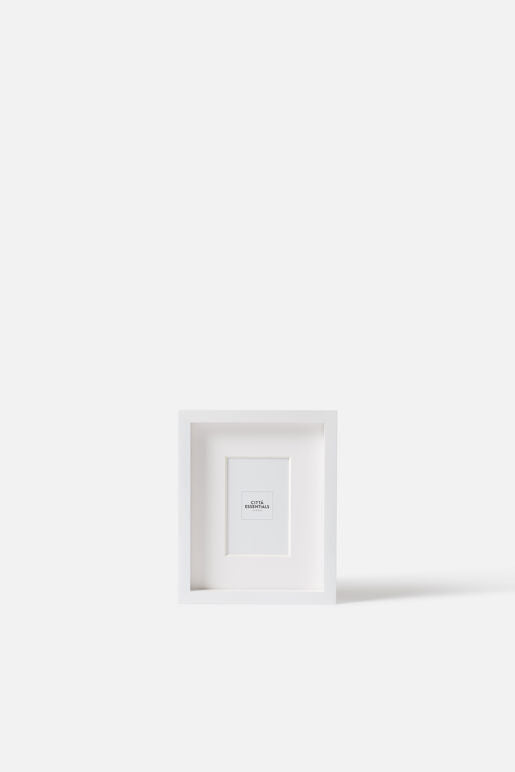 Edge Frame - 4x6" White