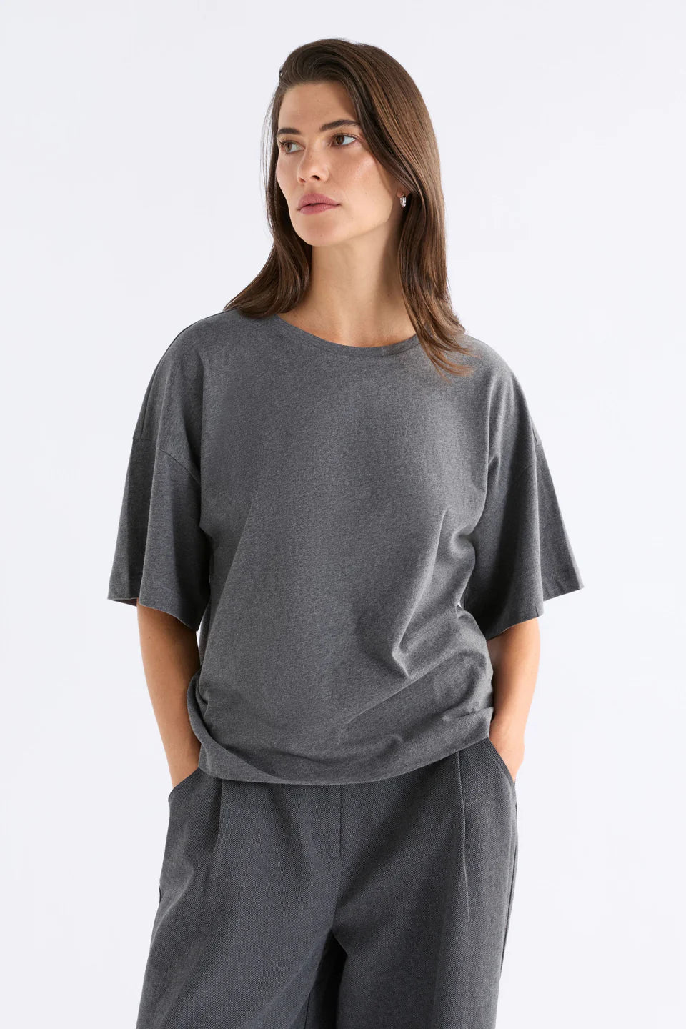 Kovaa Tee - CHARCOAL MARLE