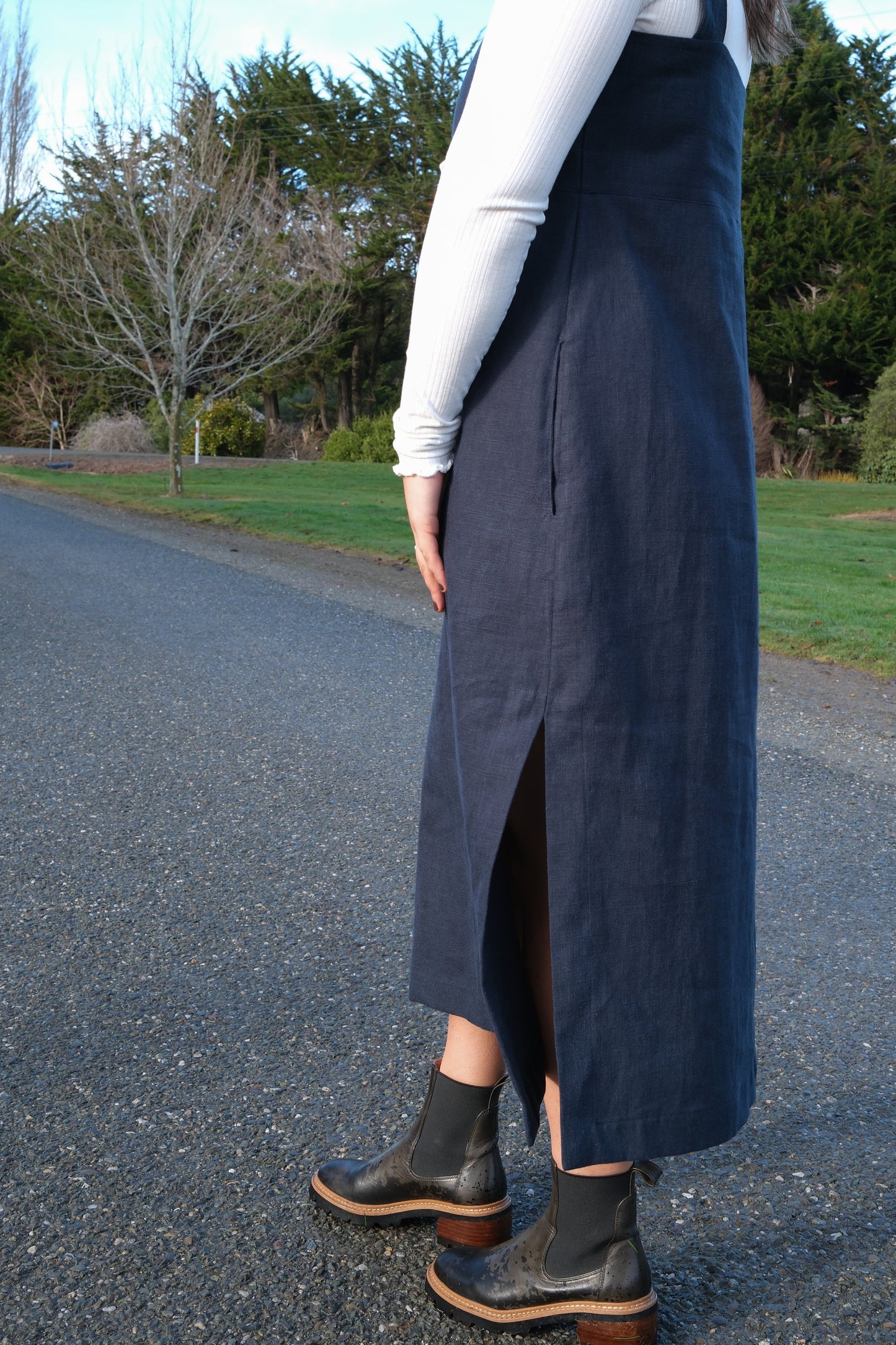 Tilda Dress - Navy