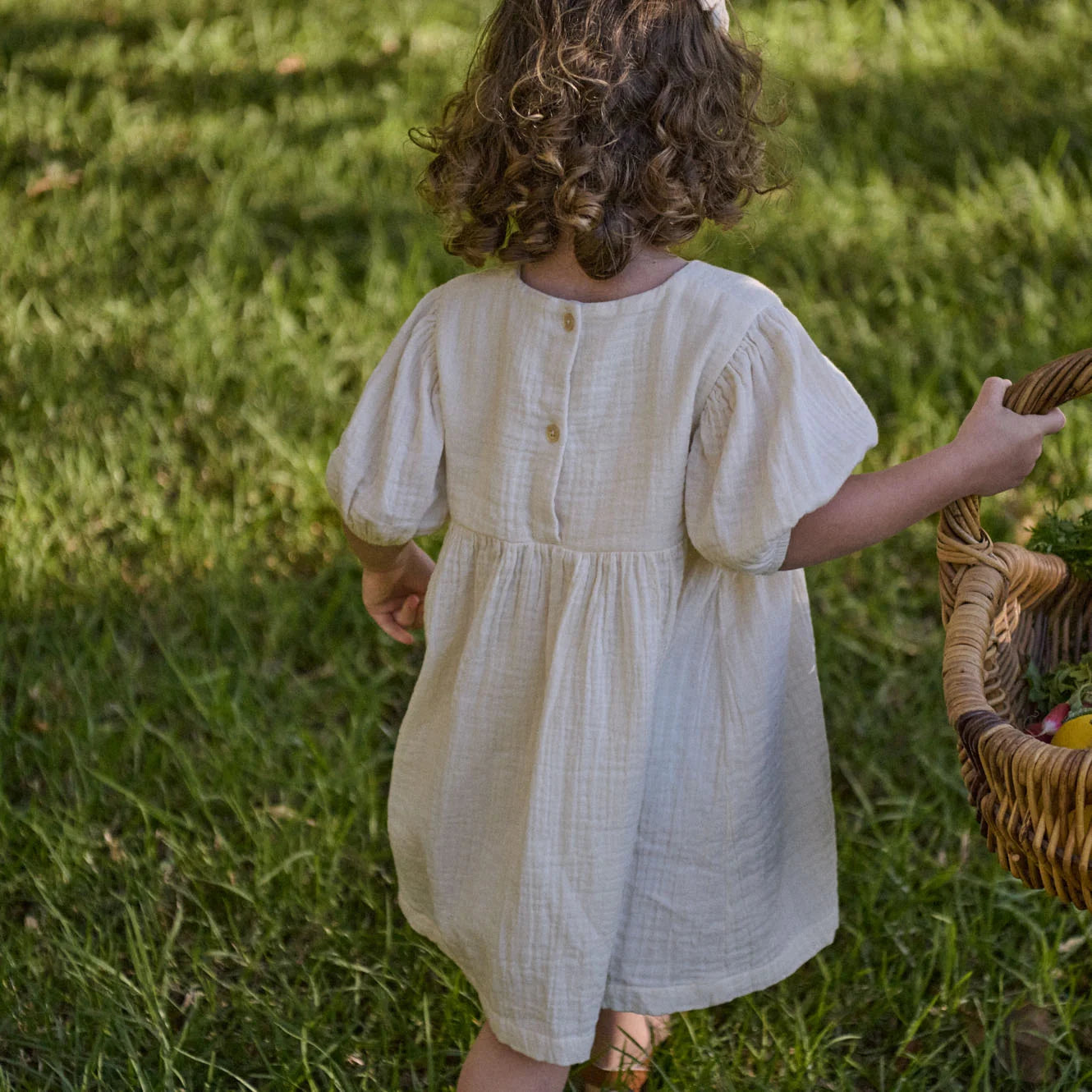 Albertine dress - Muslin Natural