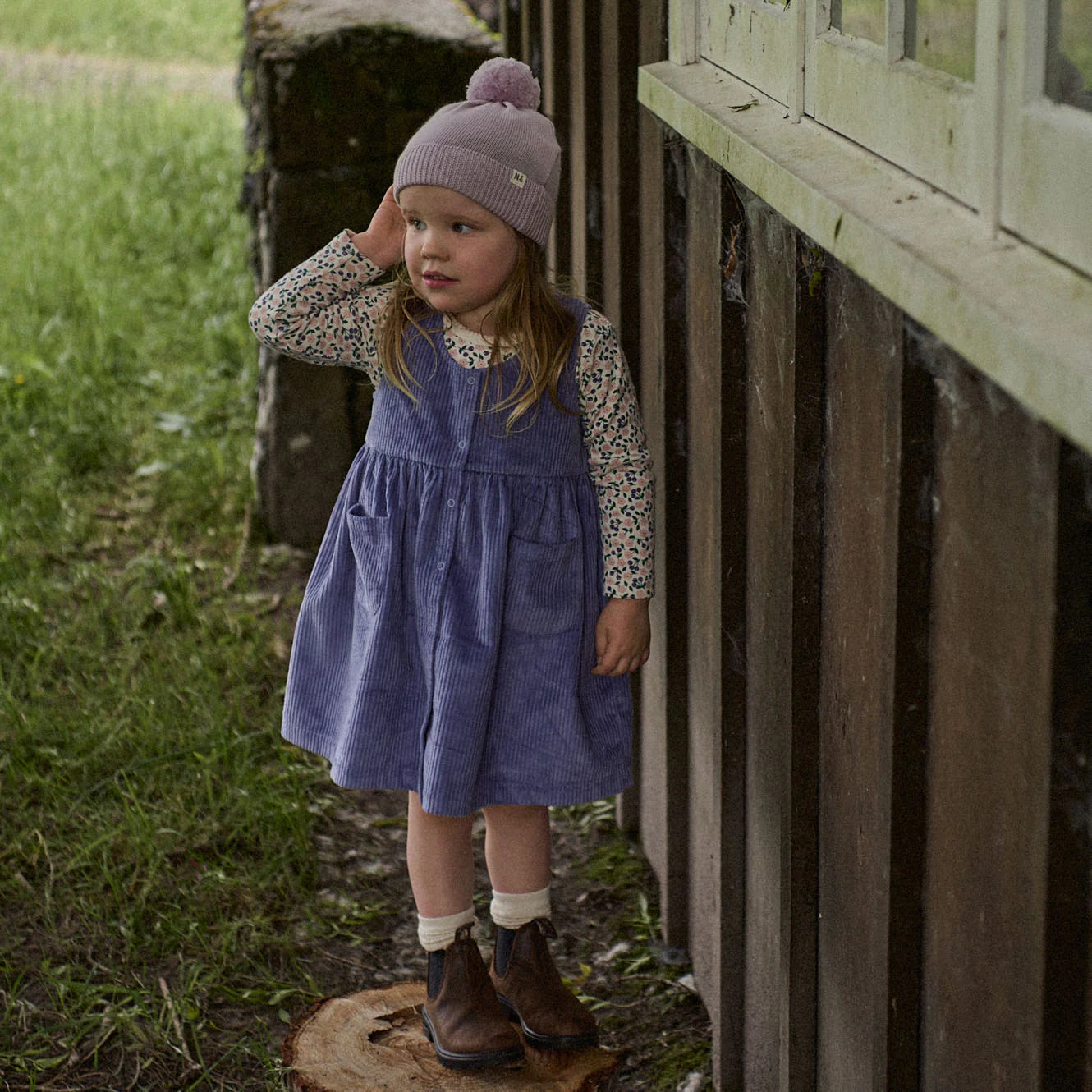 Amelia Pinafore - Heron