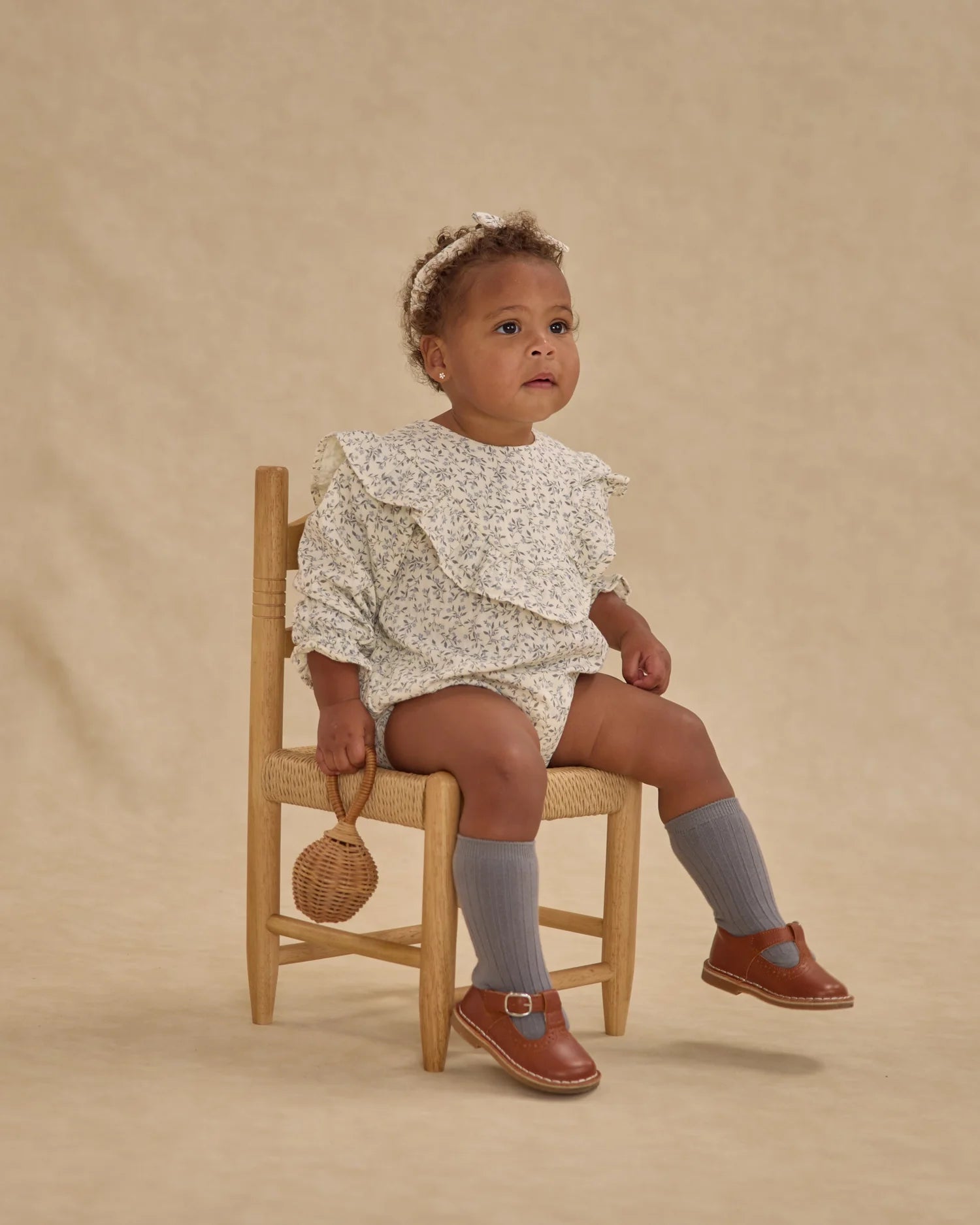 Winnie Romper || Blue Vines