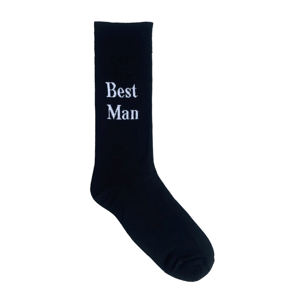 Best Man wedding socks