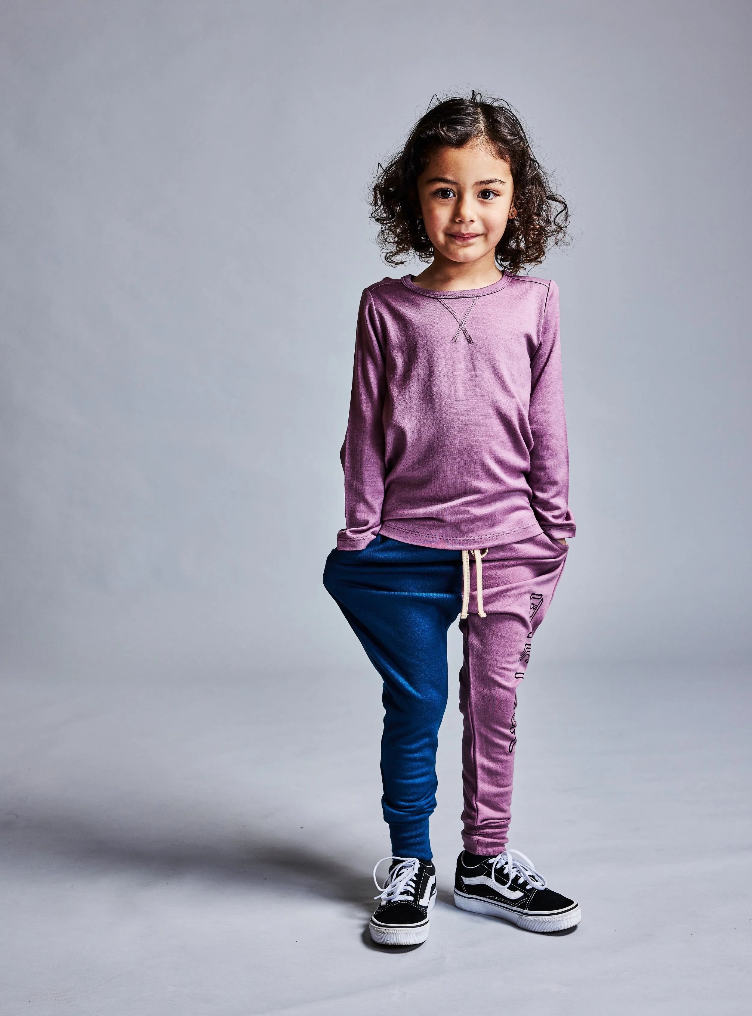 WYATT LONGSLEEVE TEE - Mauve