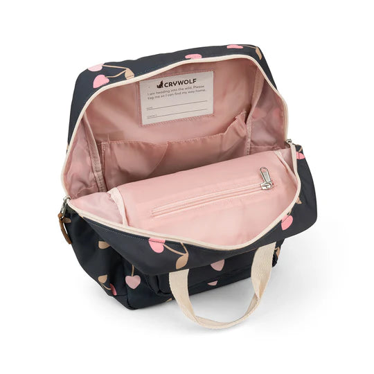Mini Backpack Cherry Hearts