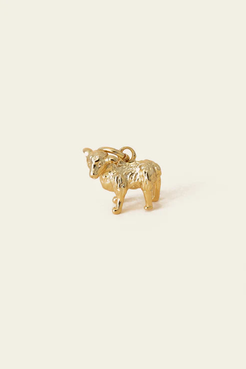 Heritage Sheep Charm - Gold