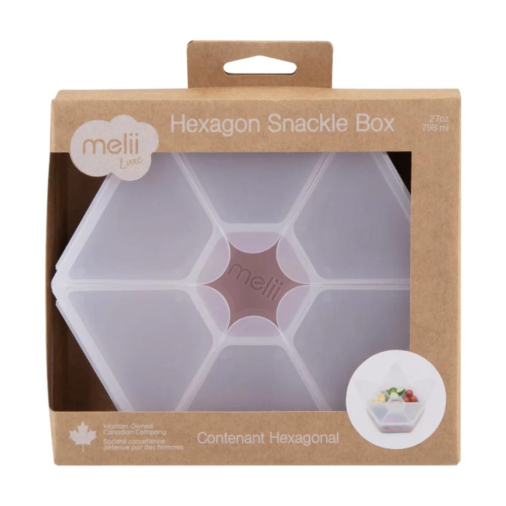 Melii Hexagon Snackle - Luxe Pink