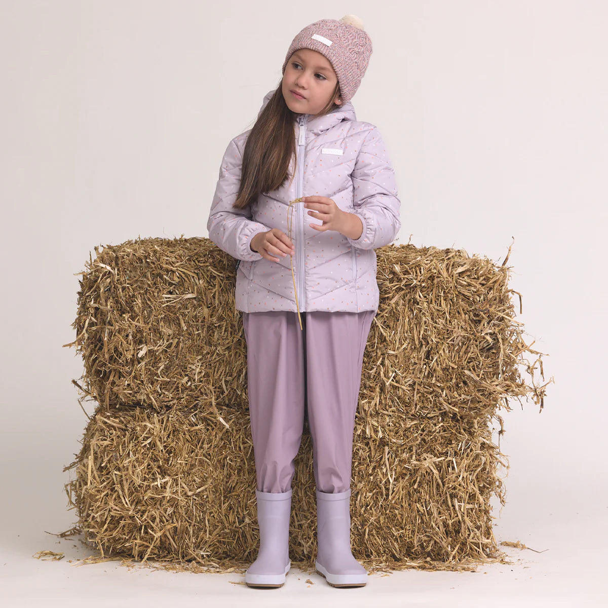 ECO-PUFFER Heather Dots