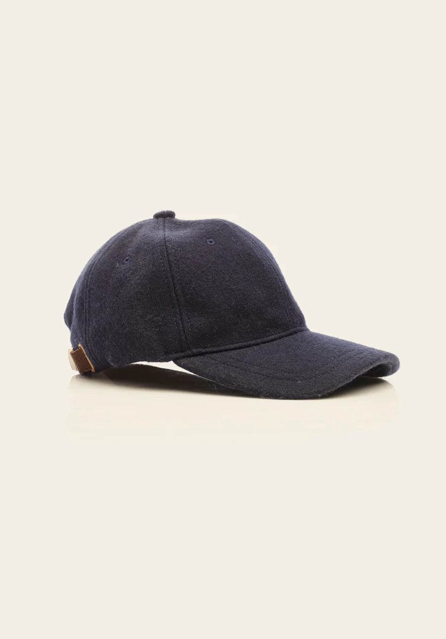 The Wool Cap - Navy