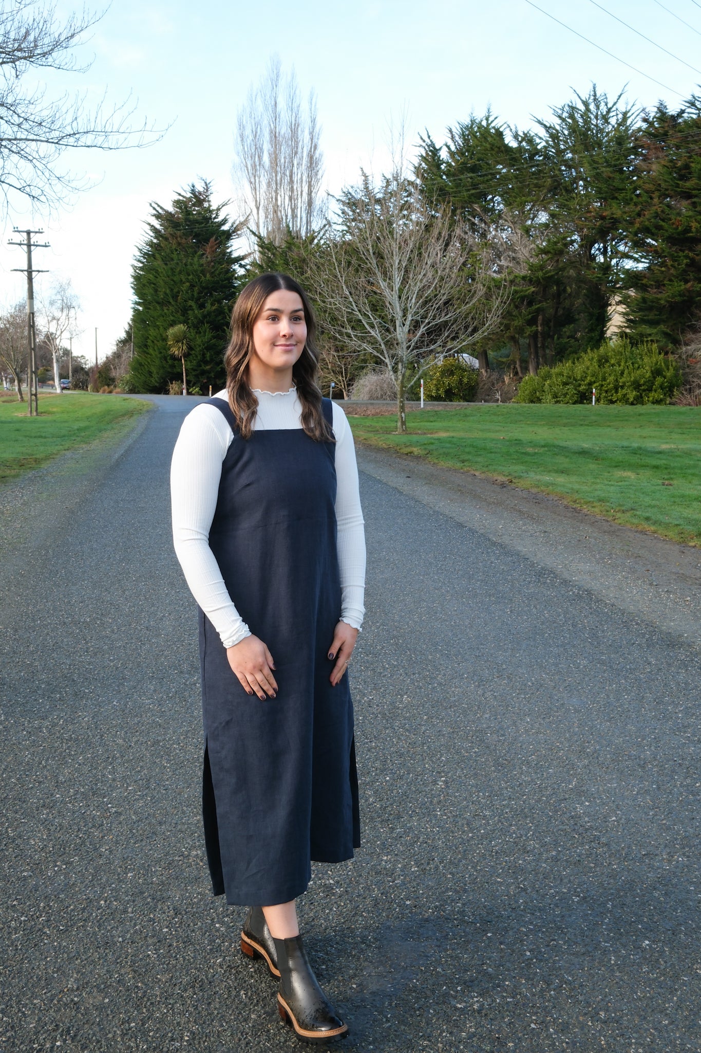 Tilda Dress - Navy