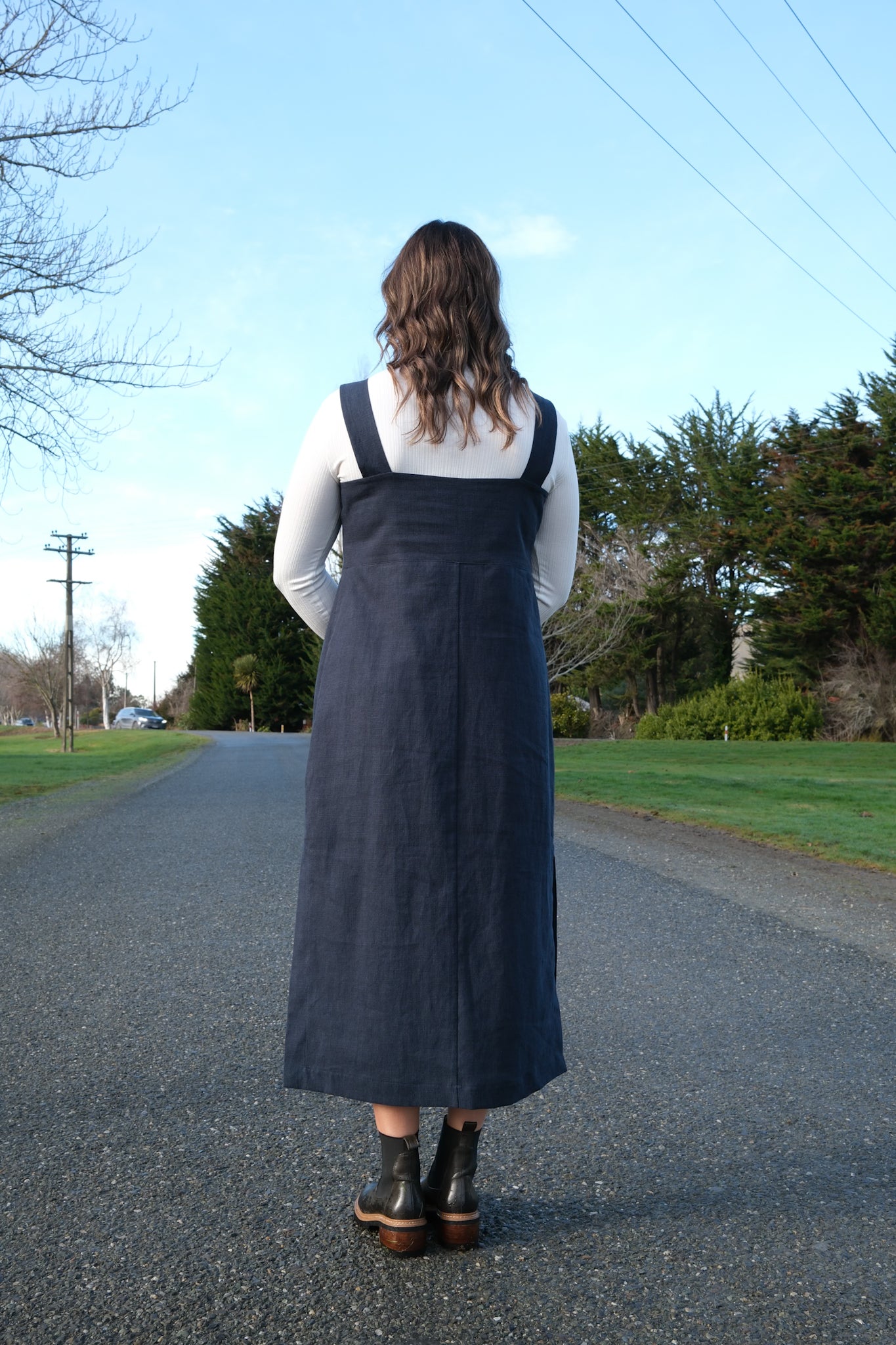 Tilda Dress - Navy