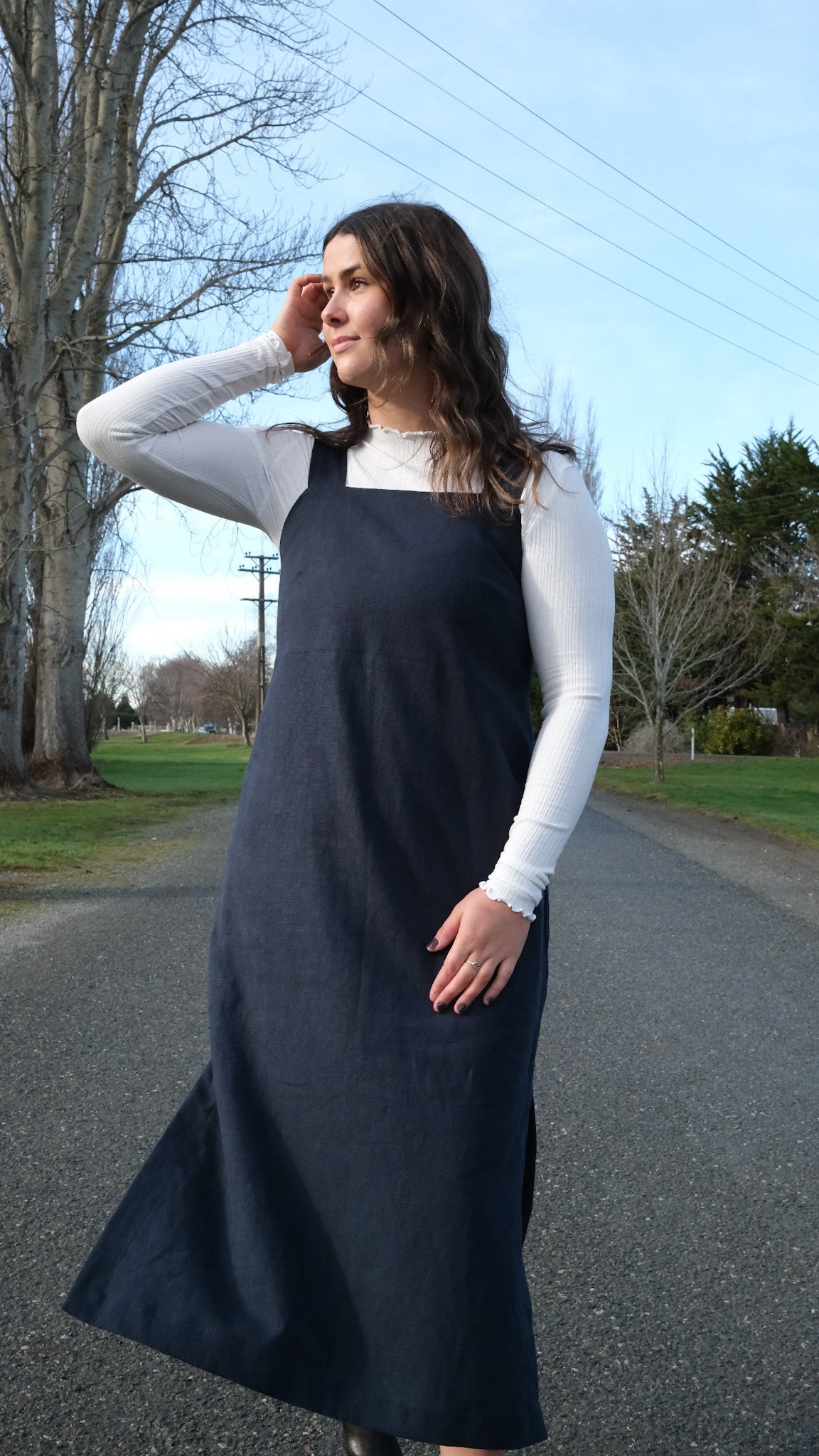 Tilda Dress - Navy